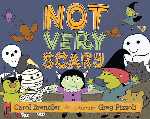 NOT VERY SCARY Illustrated by Greg Pizzoli, coming July, 2014